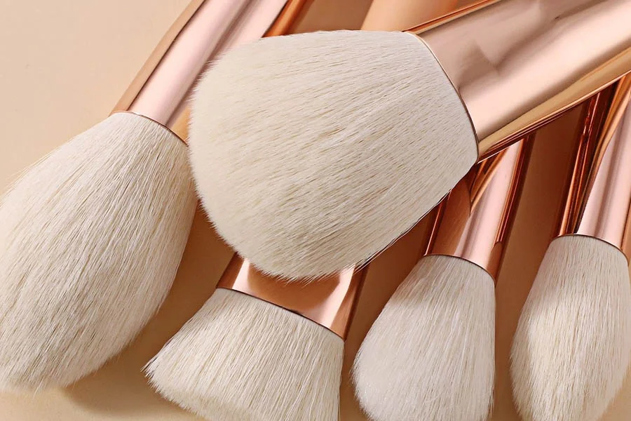 Mini Travel Makeup Brush Set